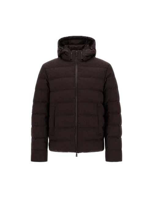 Giacca in flanella con spalmatura antigoccia HERNO | PI001401U335298800 MORO